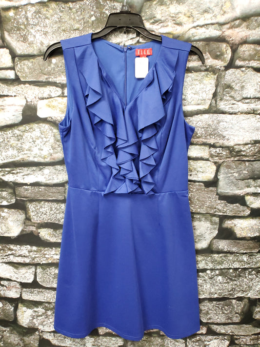 Elle. Royal Blue Dress. Size 6. RS 73.