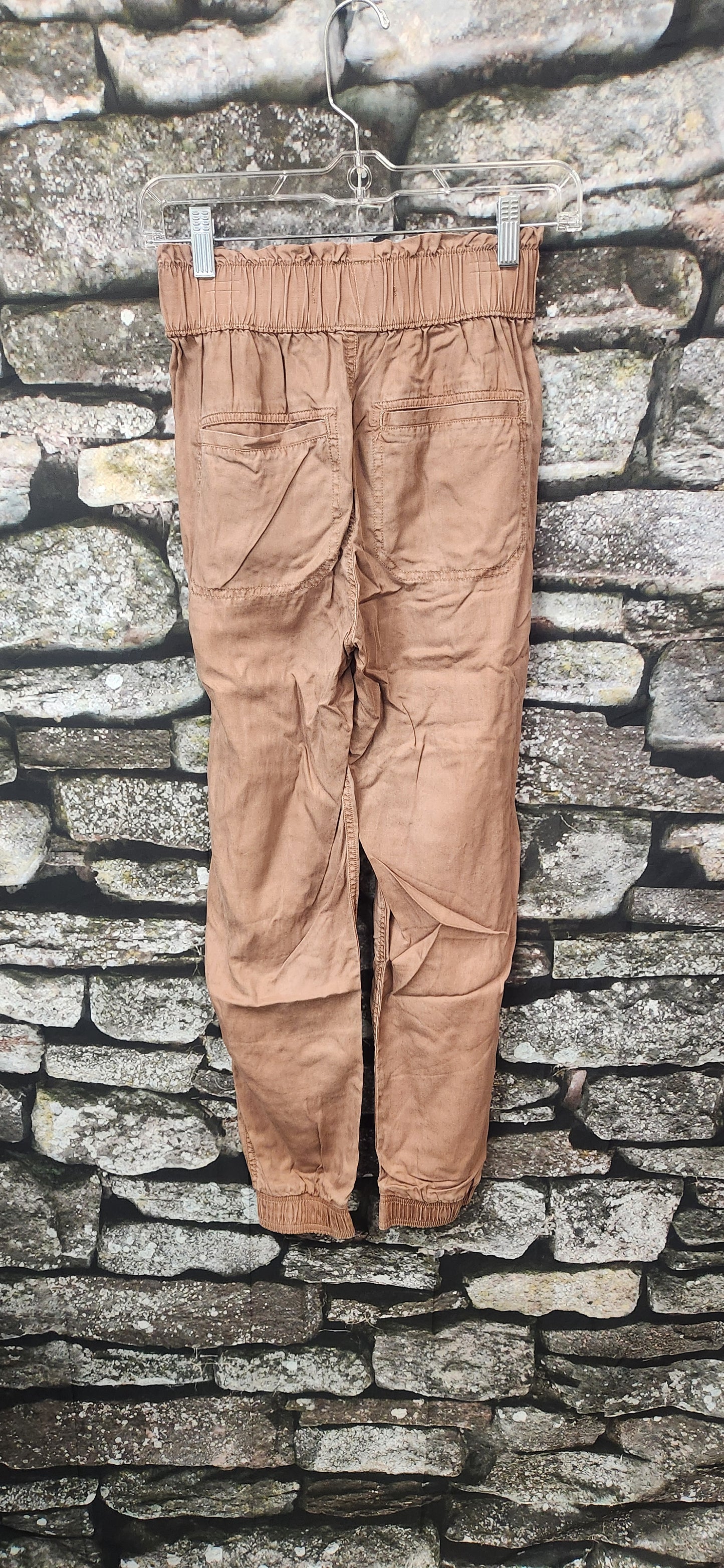 Brown Tie Joggers XS RS 72