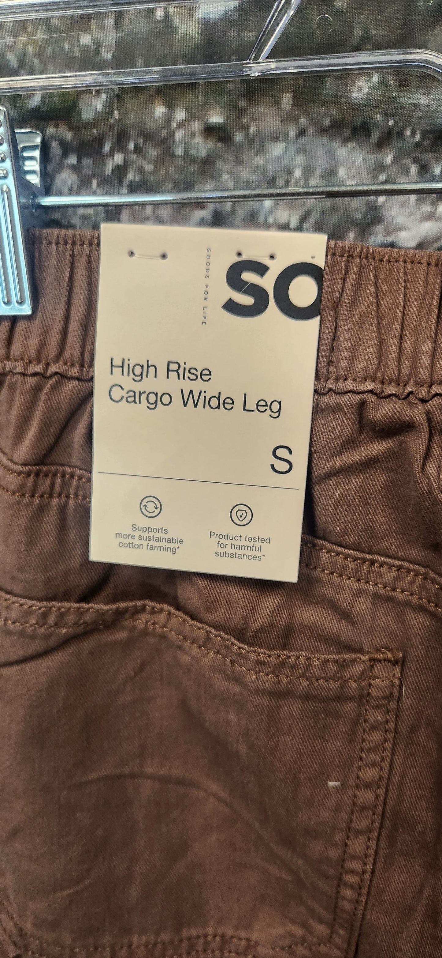 Brown Cargo Pants Small RS 72