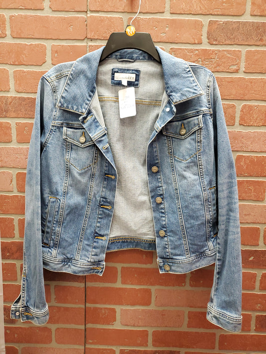 Loft. Denim Jacket. Size M. RS 29.