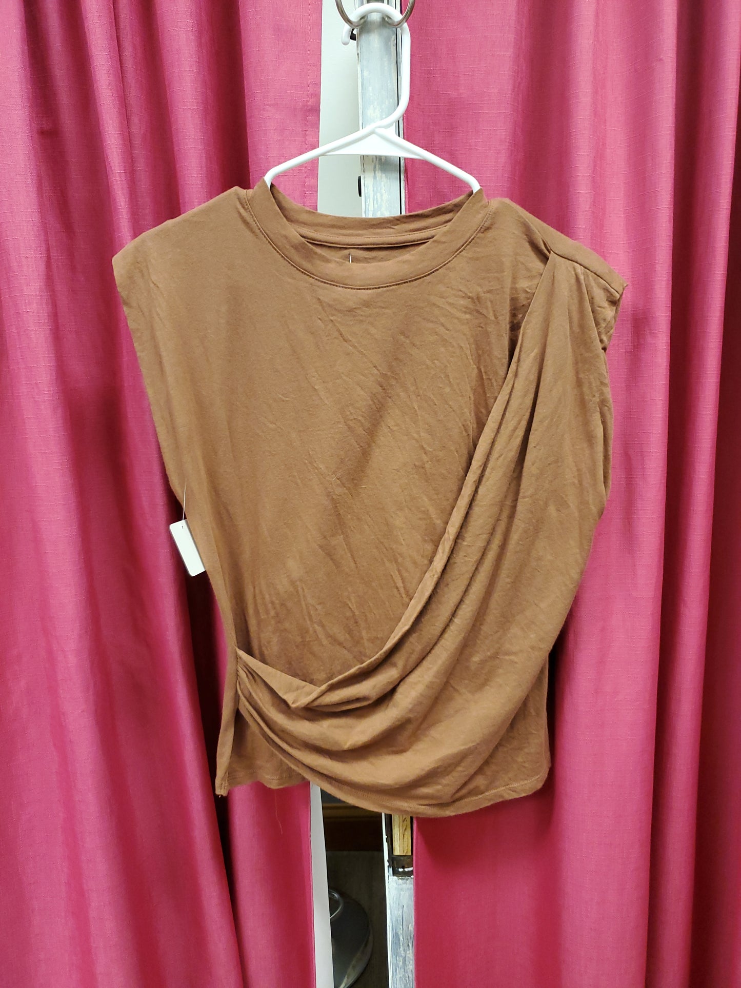 A New Day. Brown Shirt. Size S. RS 65