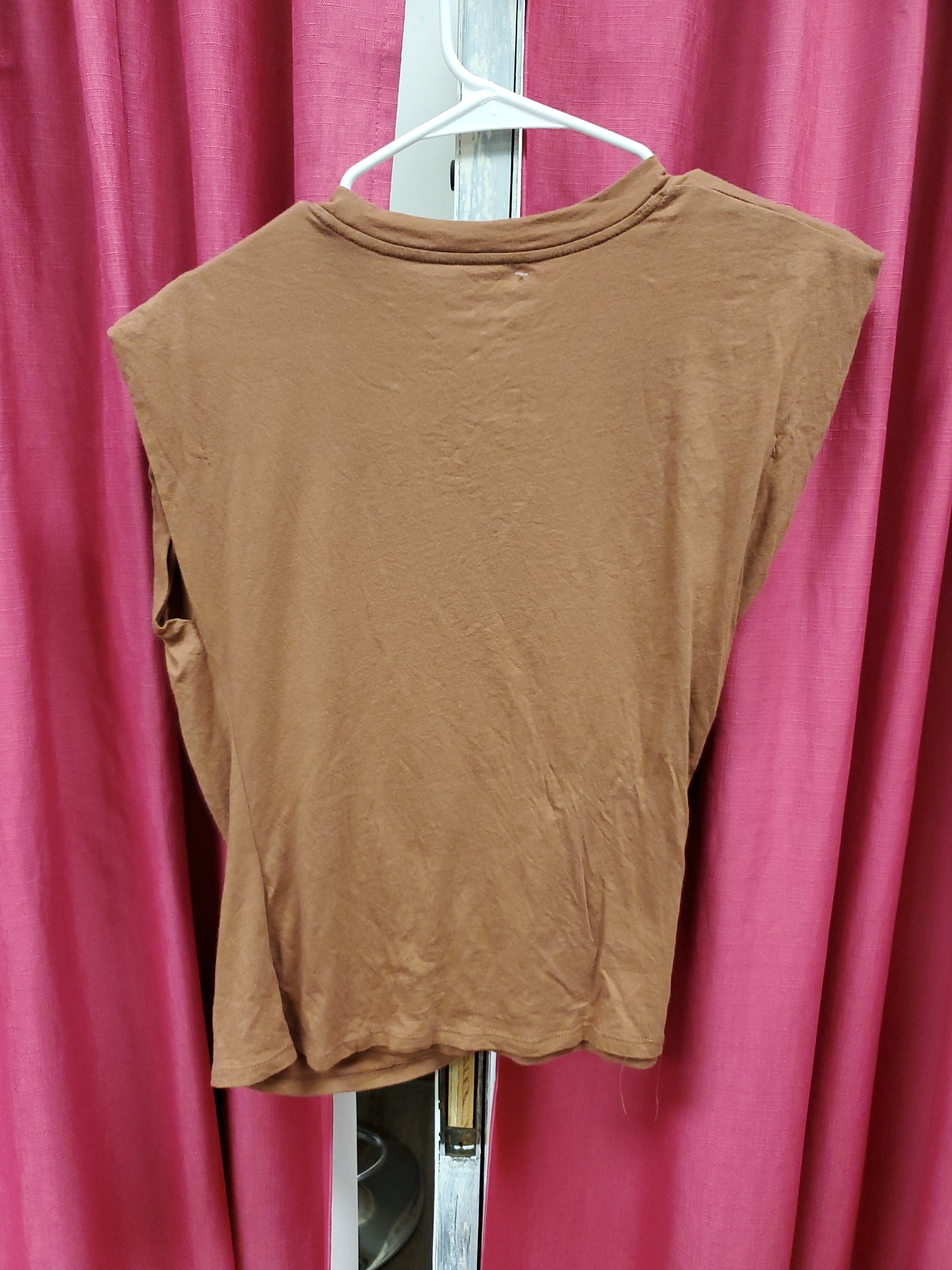 A New Day. Brown Shirt. Size S. RS 65