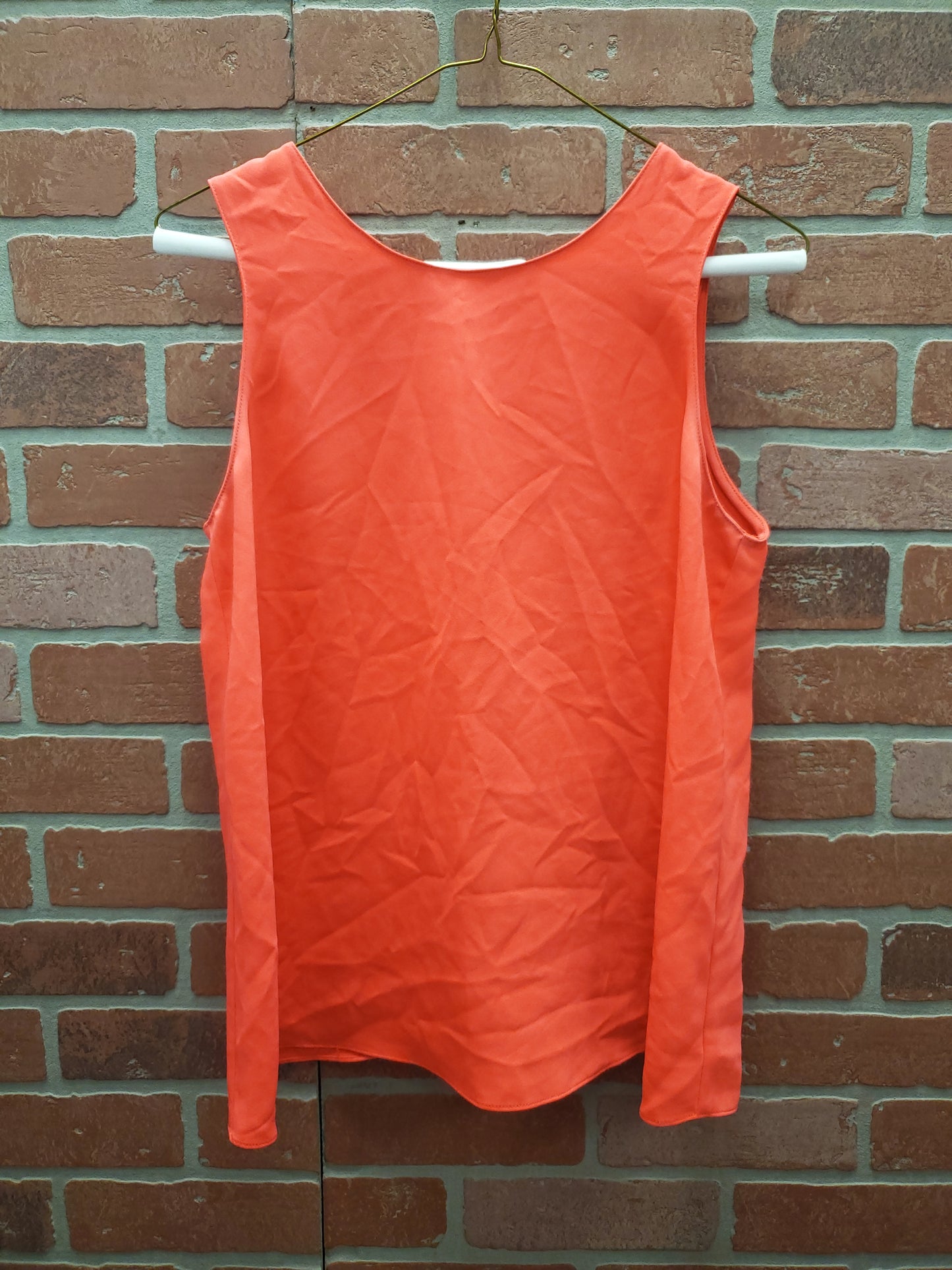 Amanda Uprichard Neon Pink Tank Blouse. Size S. RS 81.