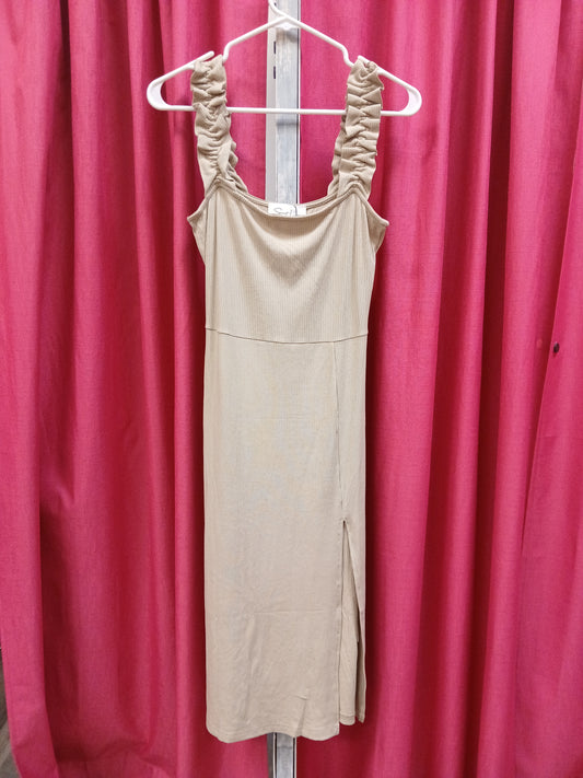 Sweet Lemon Beige Dress. Size M. RS 81