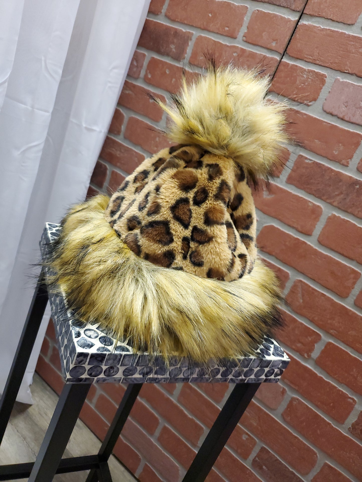 LA Carrie Animal Print Hat. RS 11