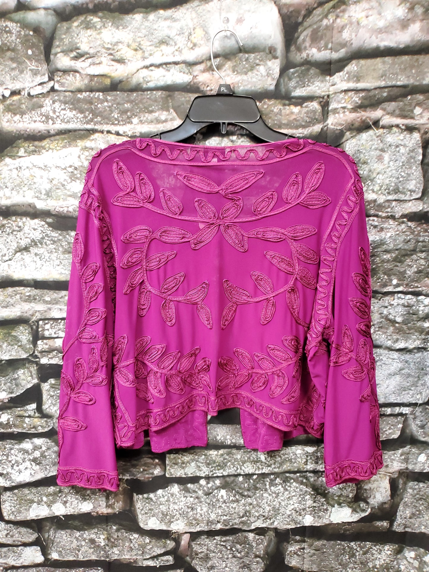 Travelers Collection Magenta Cardigan. Size 2. RS 83.