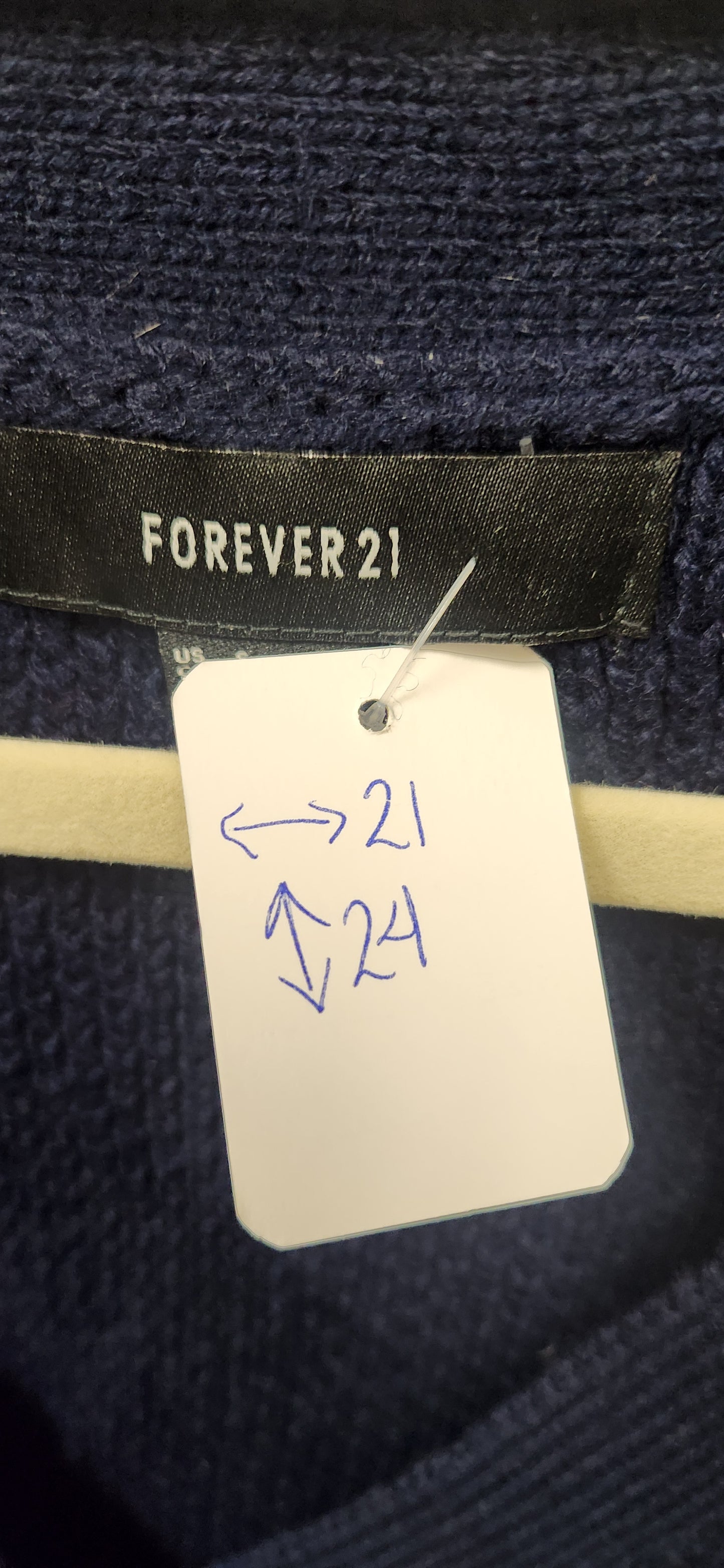 Forever 21 Navy Cardigan