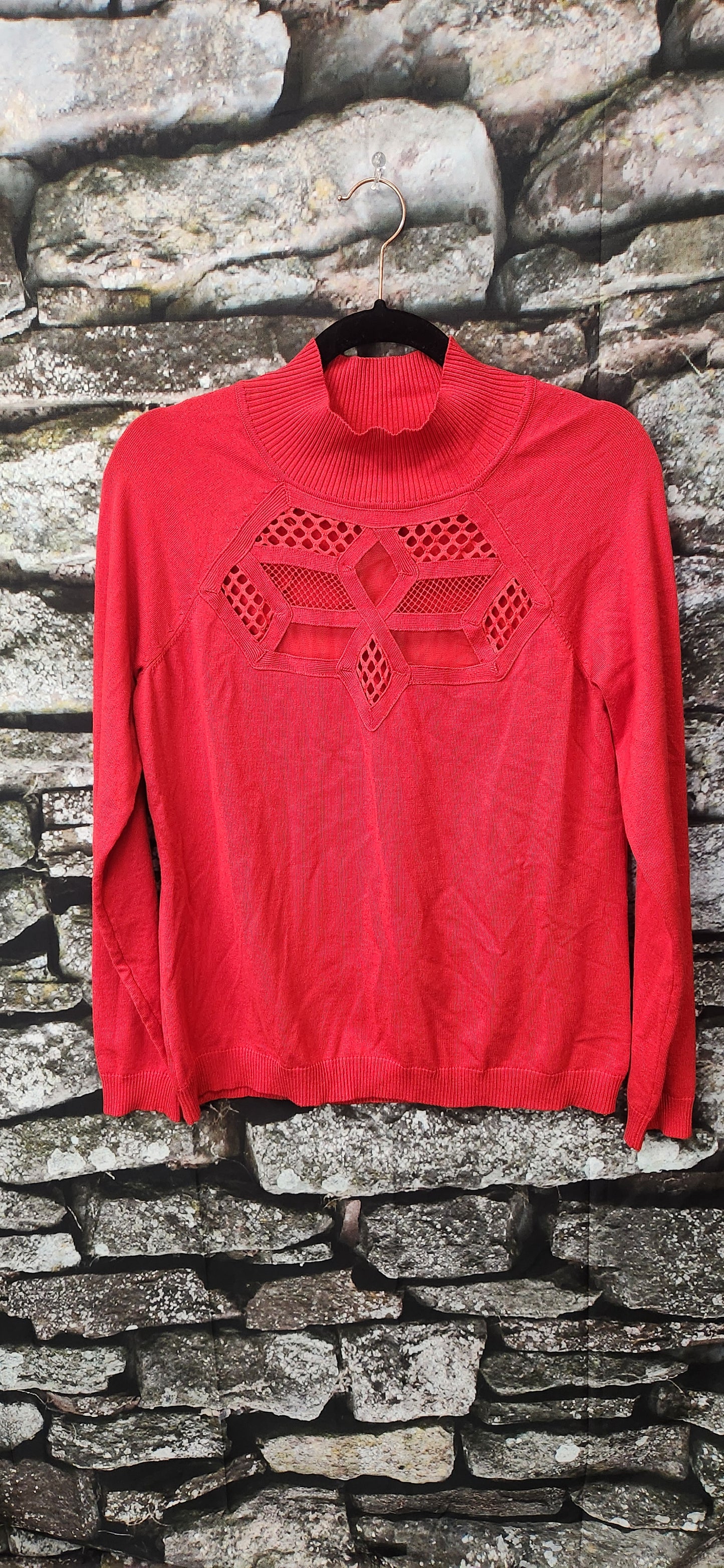 Cyrus Red Sweater Medium