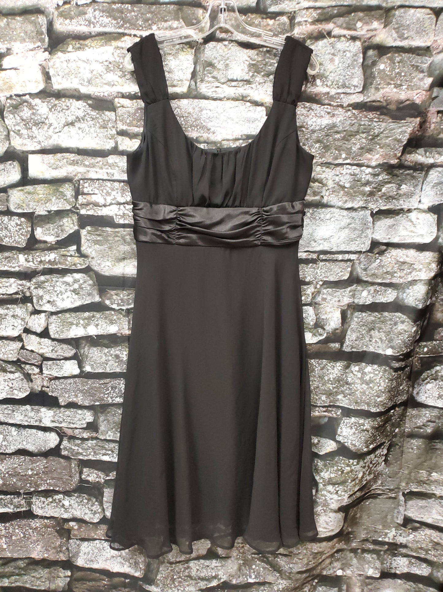 Connected Apparel Black Dress. Size 16. RS 83.