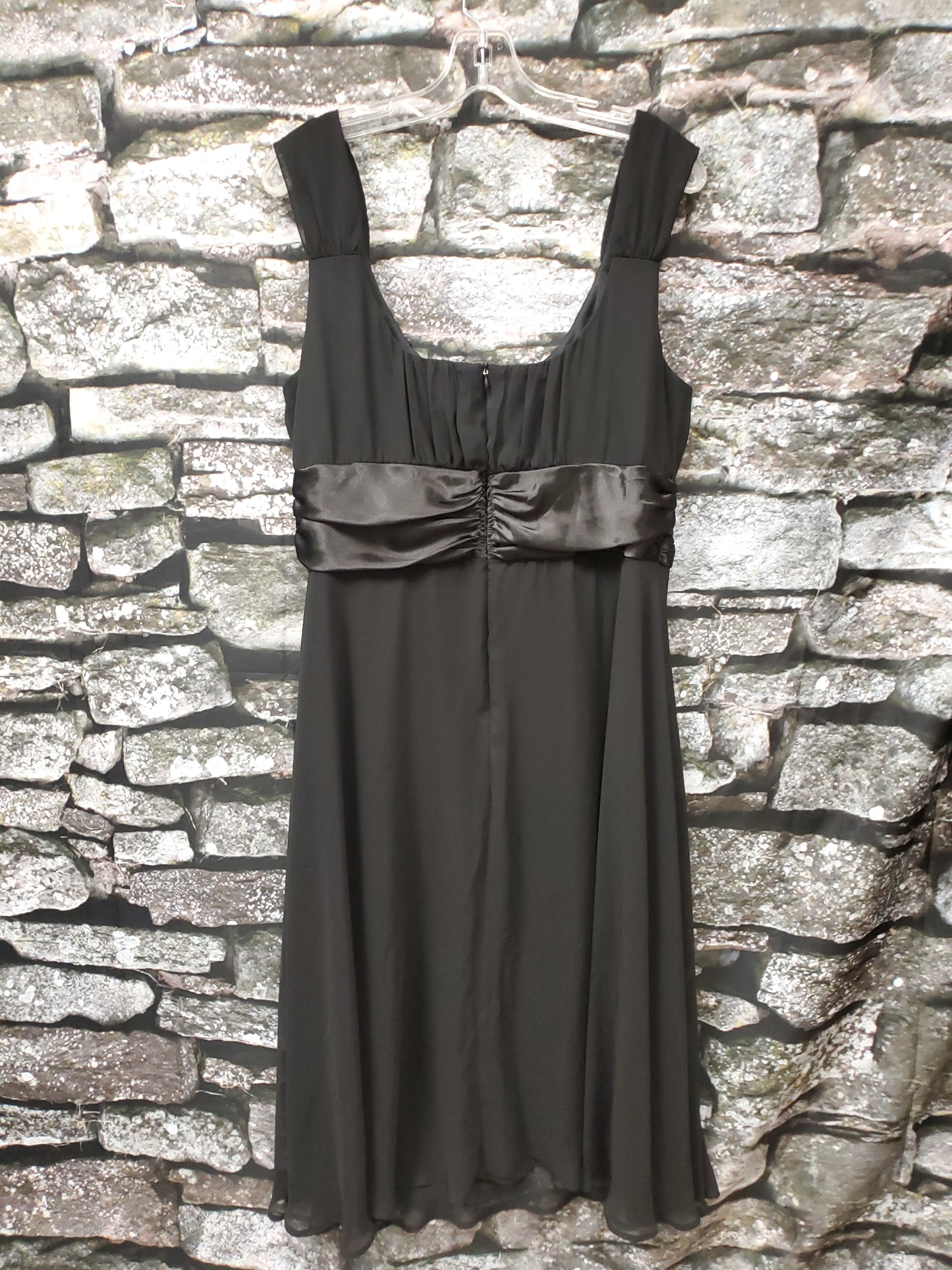 Connected Apparel Black Dress. Size 16. RS 83.