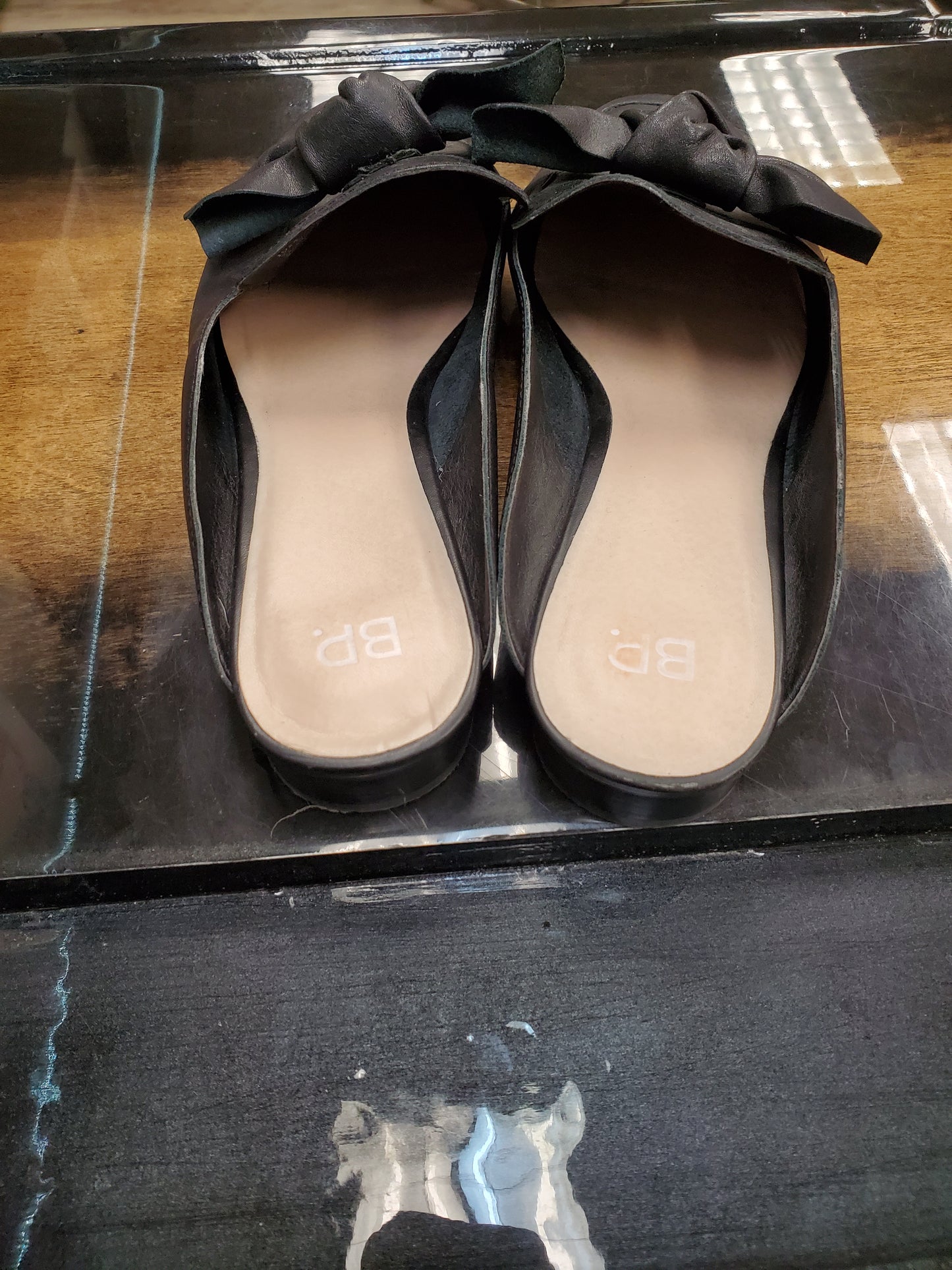 BP Black Mules Size 10 RS 91 - Scarlett's Riverside Boutique 