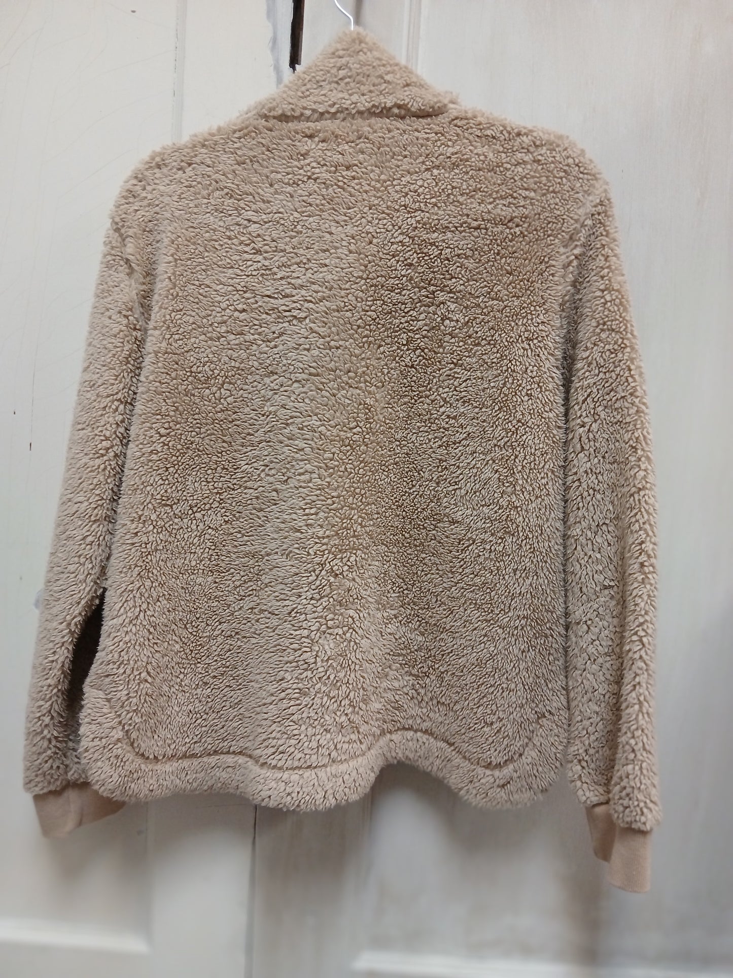 Calvin Klein Fuzzy Quarter Zip Size Large RS #58