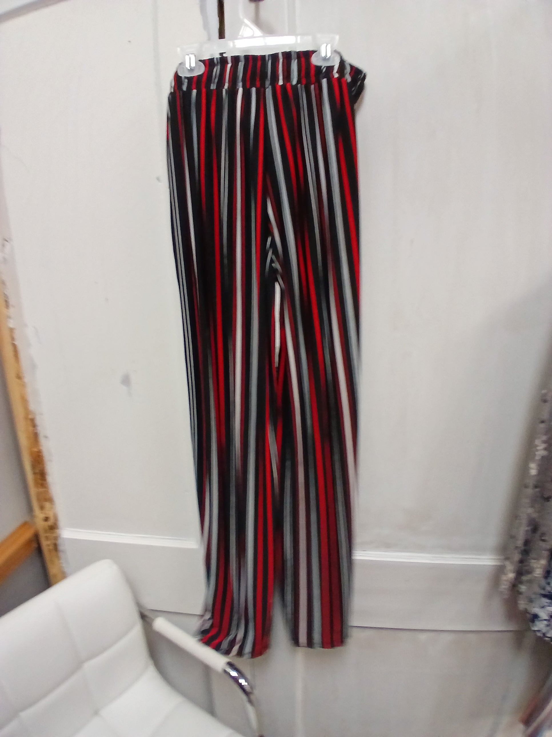 White Birch Black Red & White Striped Pants Size Large RS 88 - Scarlett's Riverside Boutique 