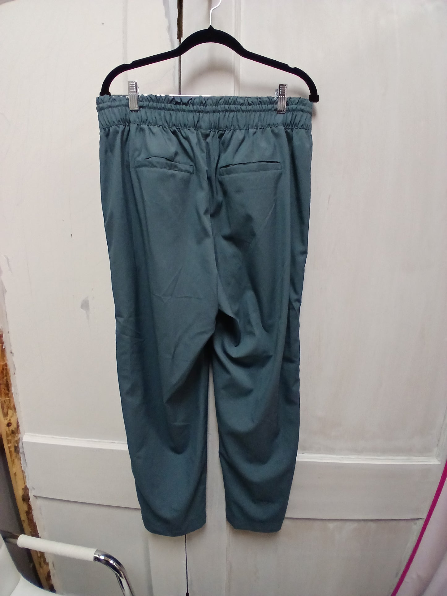 Never Not Hustling Teal Pants Size Large RS 88