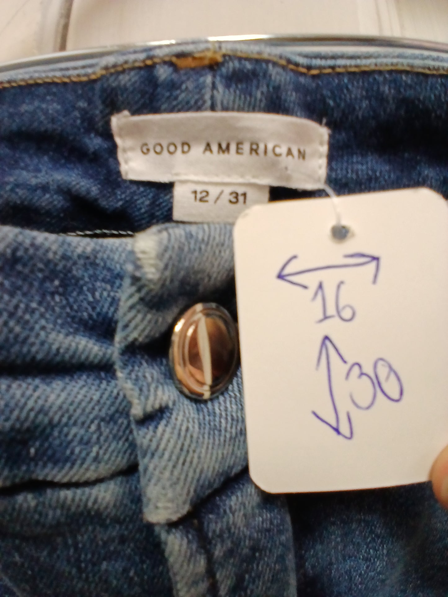 Good American Blue Jeans Size 12/31 RS 87