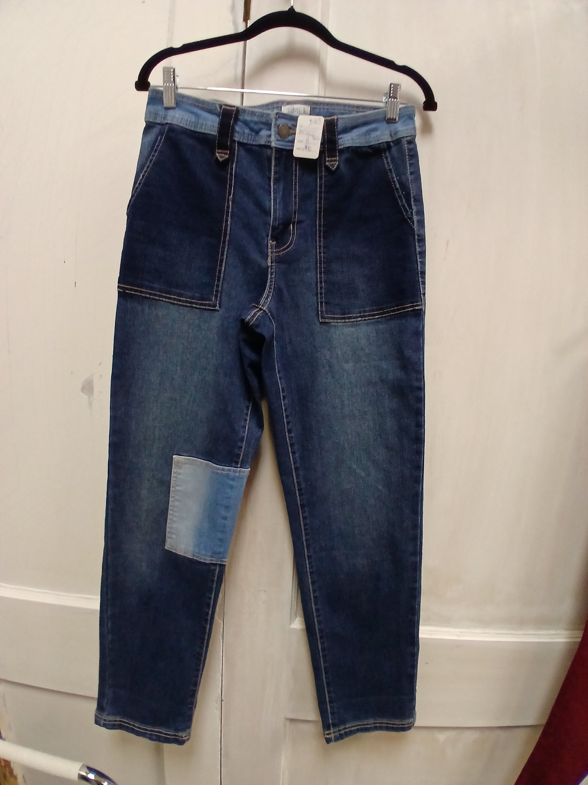 Time And Tru Two Toned Blue Jeans Size 8 RS 63 - Scarlett's Riverside Boutique 