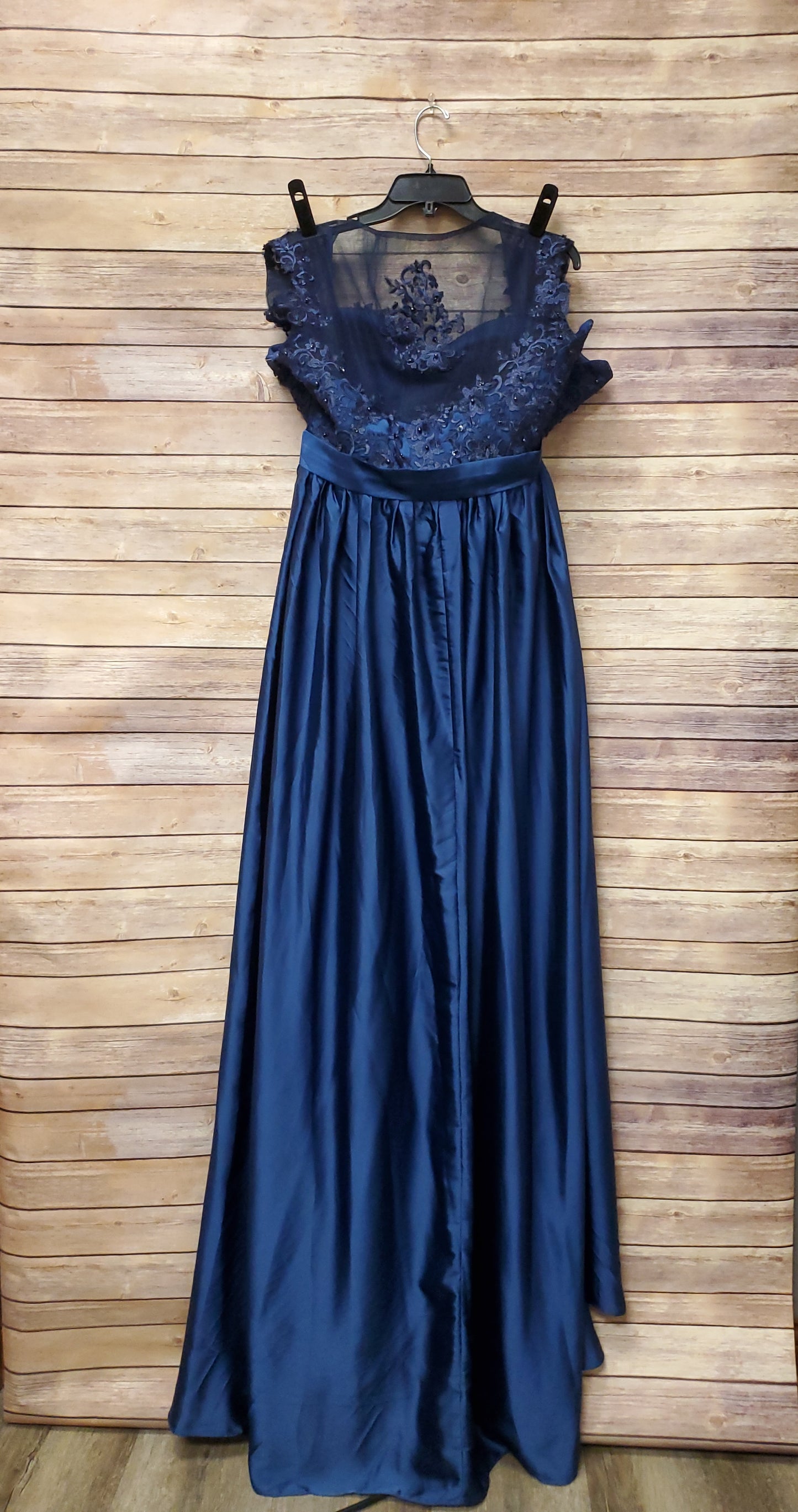 Navy Blue Formal Dress. RS 91