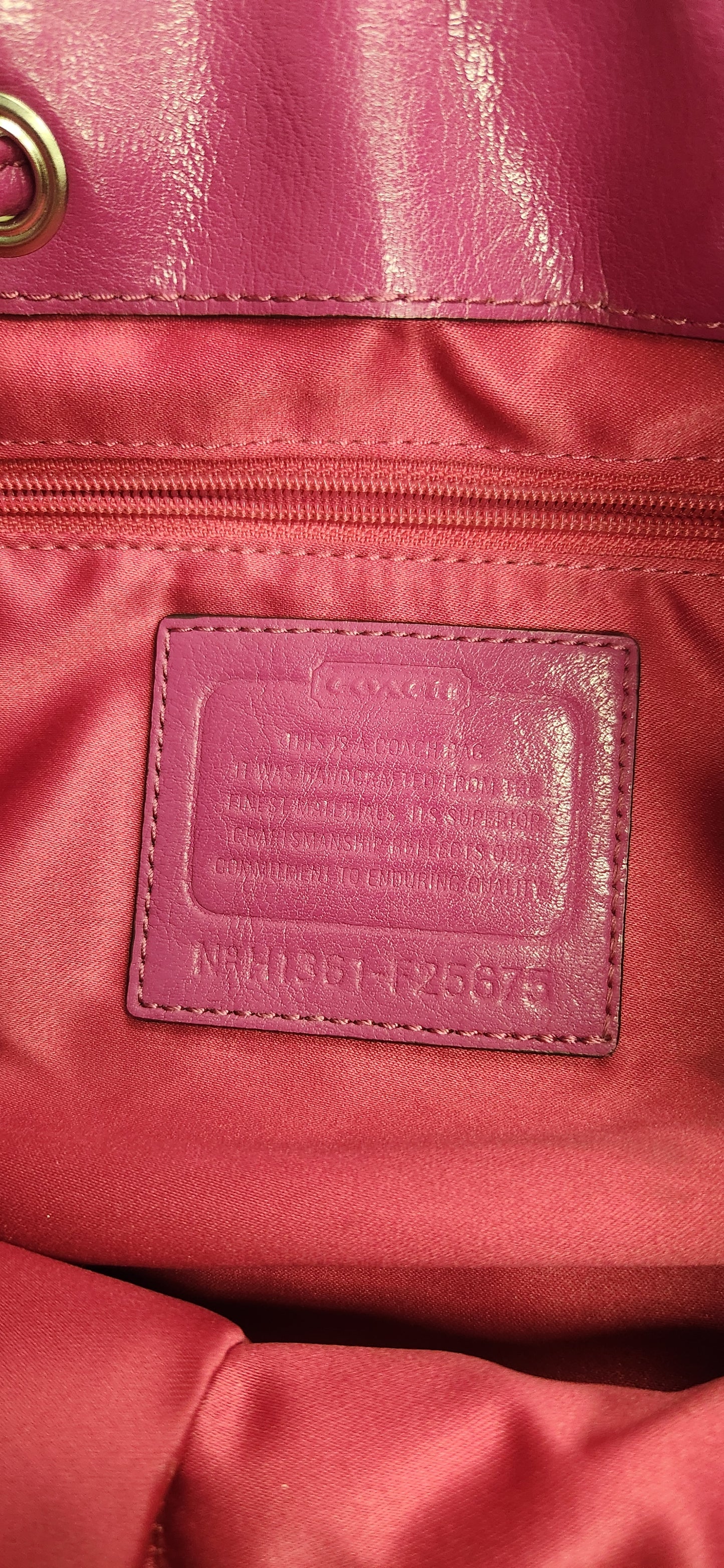 Coach Purse Pink RS 37 - Scarlett's Riverside Boutique 