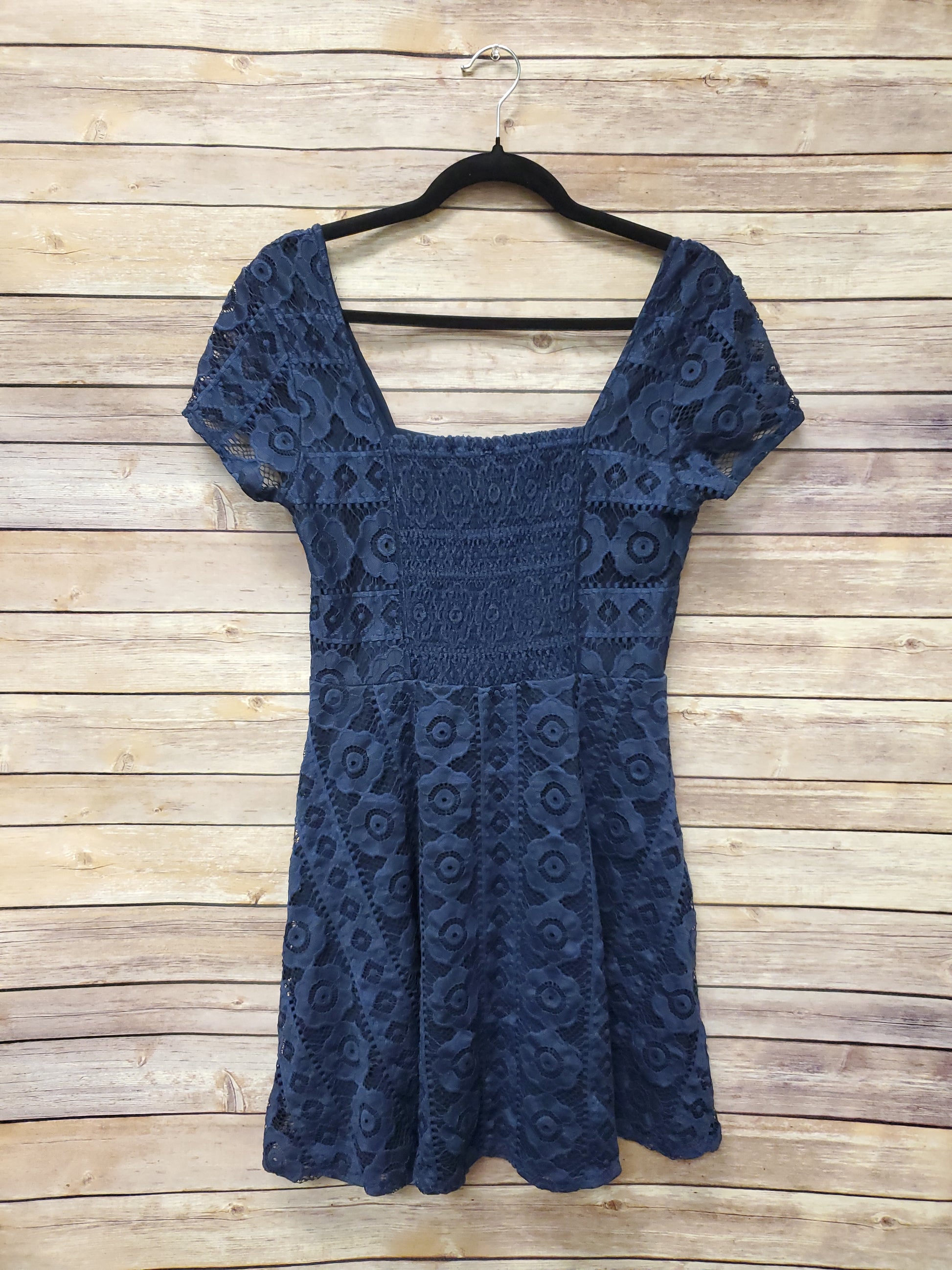 Aeropostale Navy Lace Dress. Size L. RS 99. - Scarlett's Riverside Boutique 