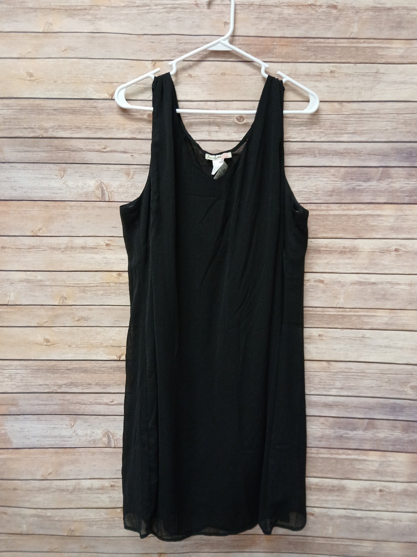 Love Squared Black Flowy Tank Dress. Size 2XL. RS 2. - Scarlett's Riverside Boutique 