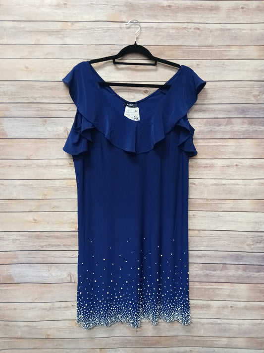 MSK Navy Dress. Size XL. RS 2.