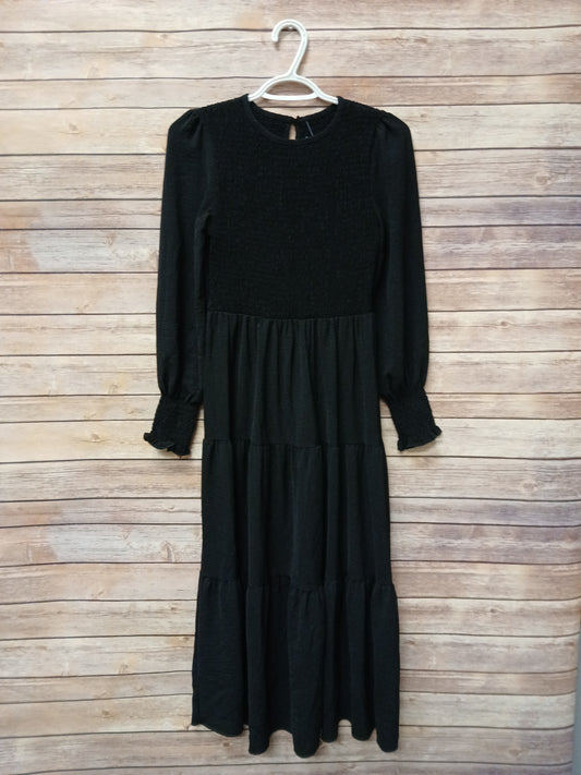 Black Long Sleeve Dress. Size S. RS 72