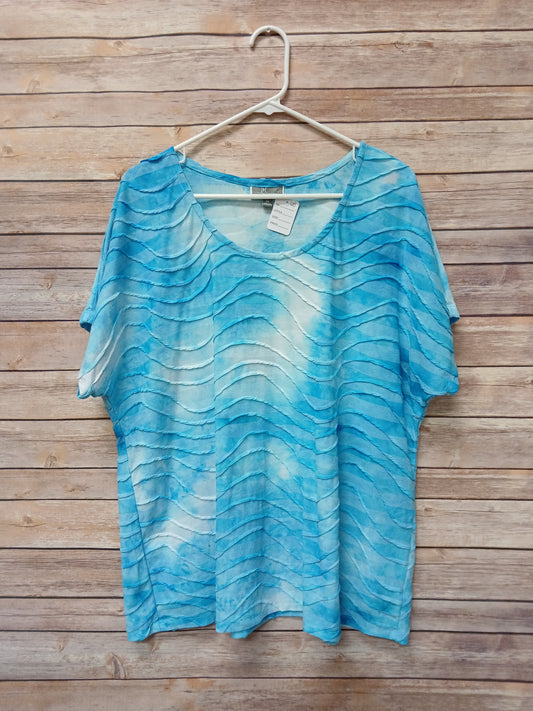 JM Collective Turquoise Blouse. Size 3XL. RS 68