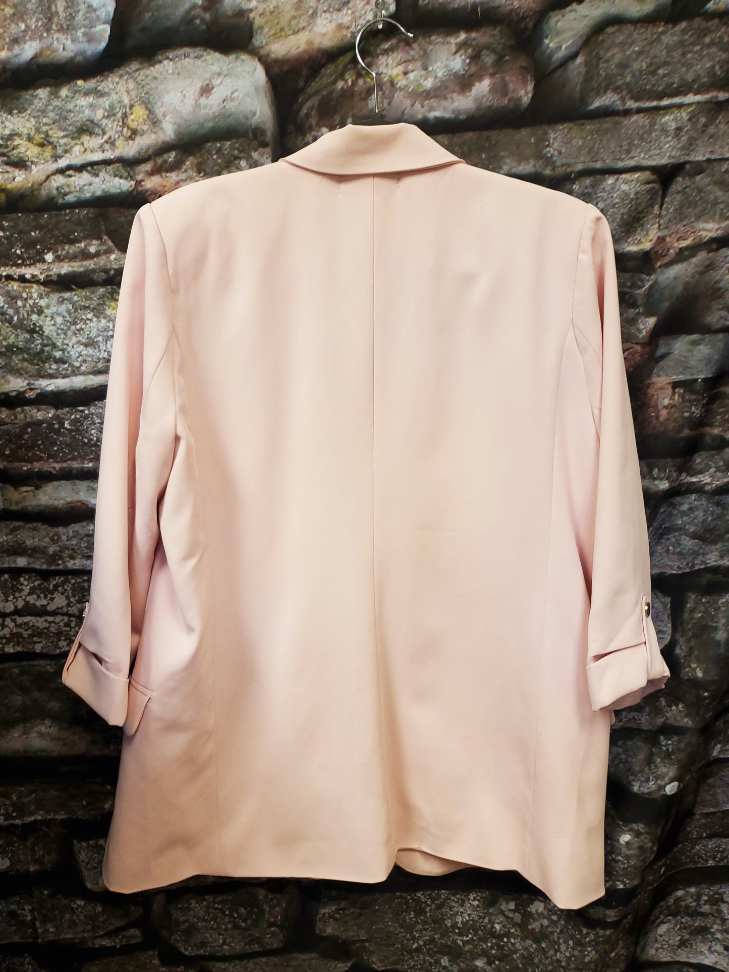 MOD On Trend Blush Pink Blazer. Size L. RS 98