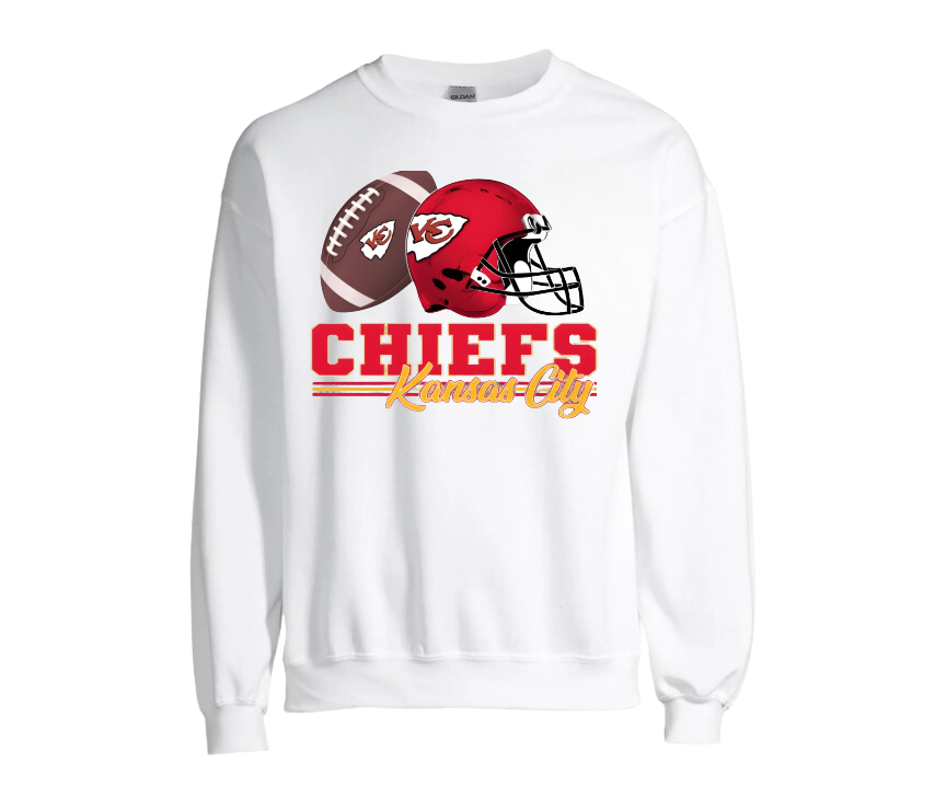 White KC sweatshirt