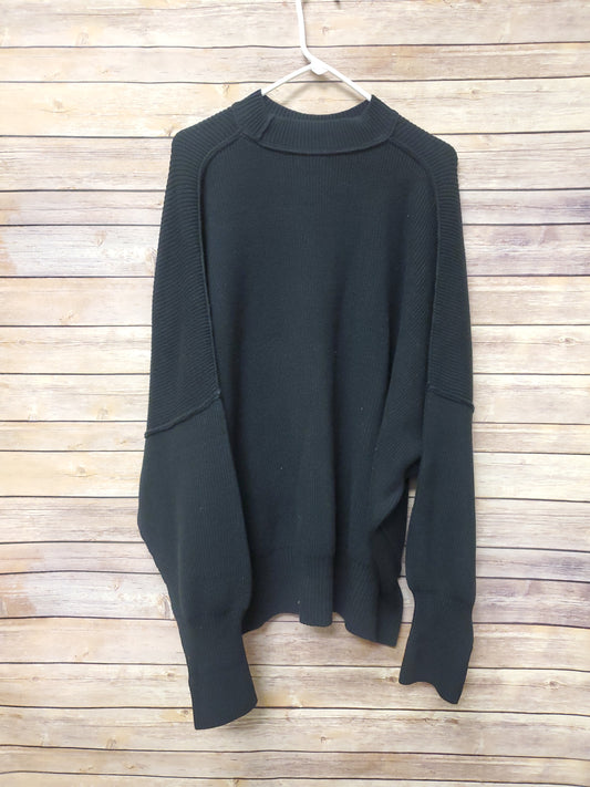 Free People Black Oversized Sweater. Size M. RS 97