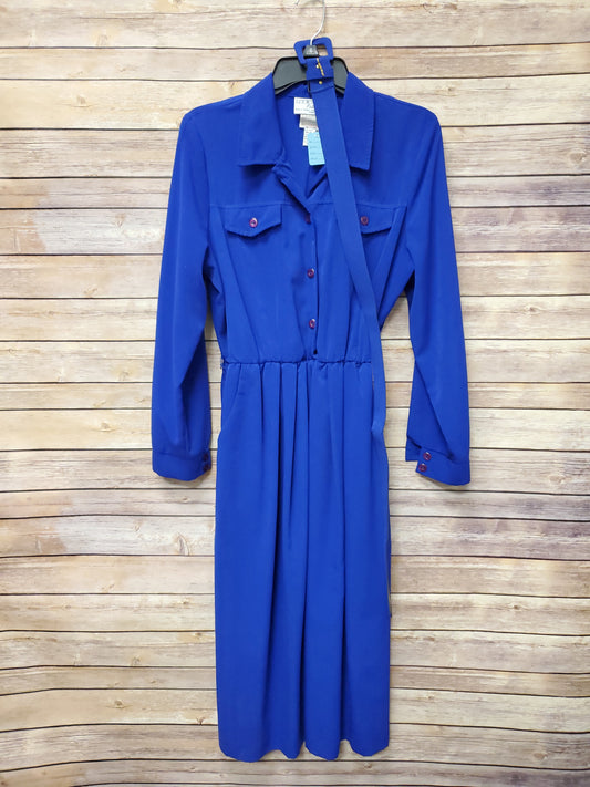 Leslie Belle Petite Royal Blue Dress. Size 10. RS 50