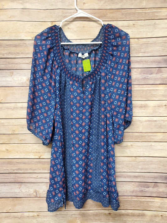 Dressbarn Navy Blouse. Size 2XL/3XL. RS 68