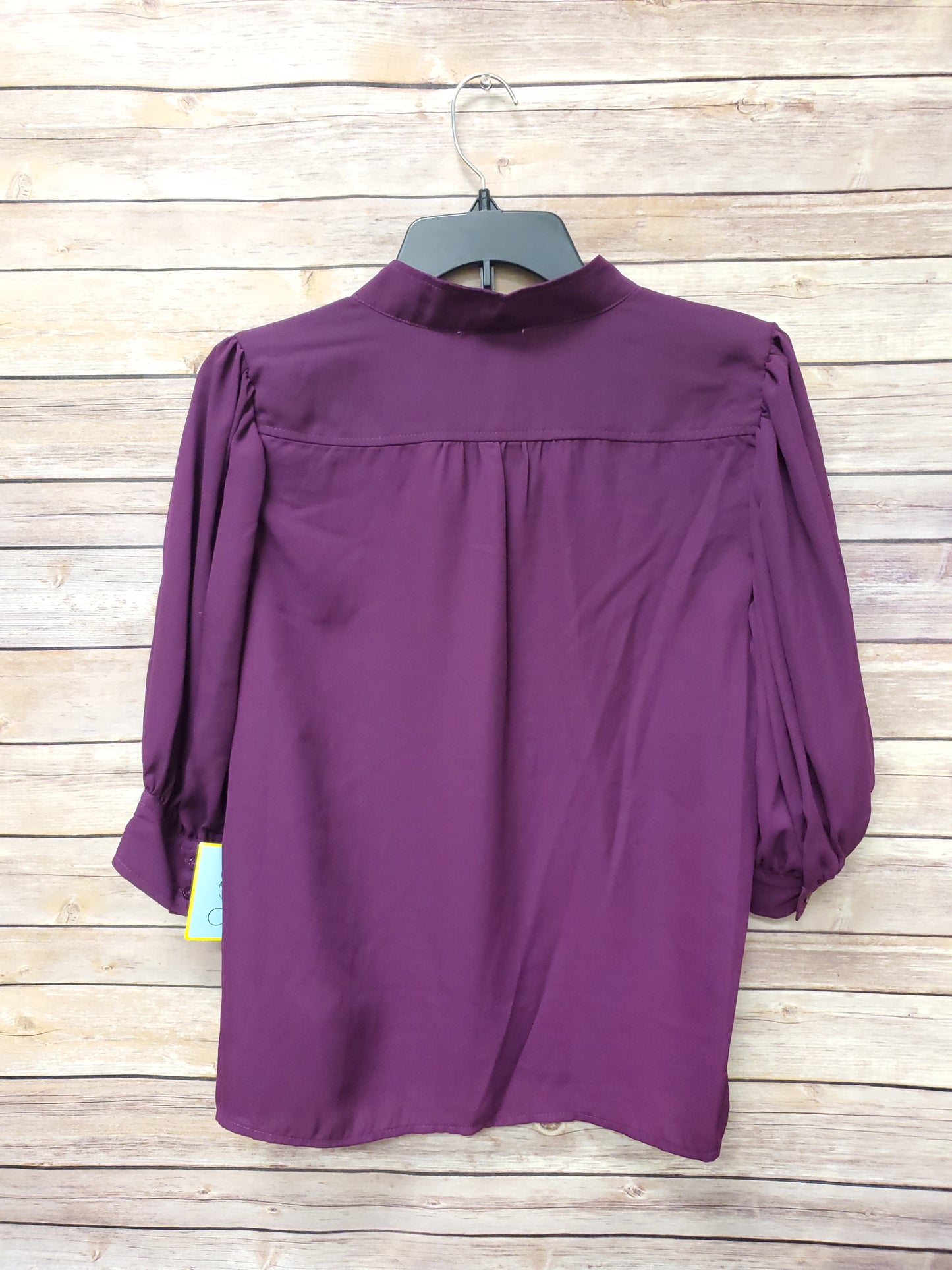 CeCe Eggplant Blouse. NWT. Size L. #97