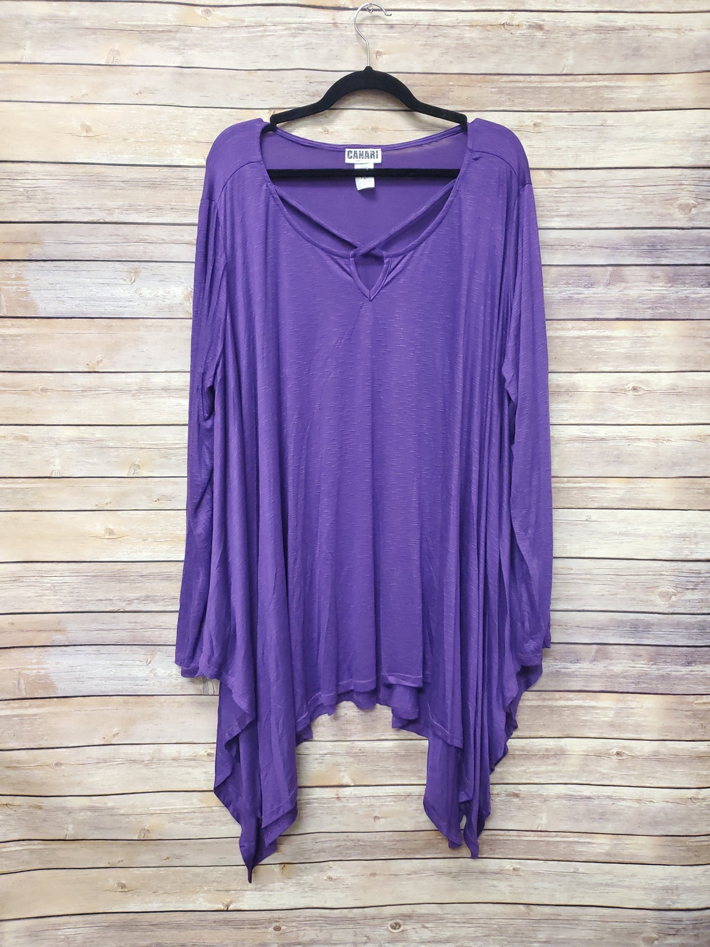 Canari Purple Blouse. Size 4XL. #99