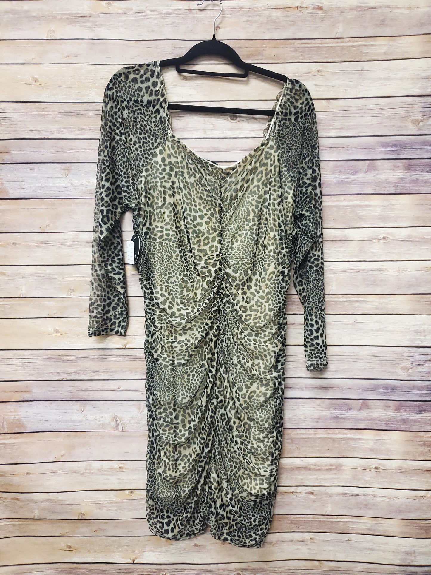 Jolie & Joy Animal Print Dress. Size 2XL. #99