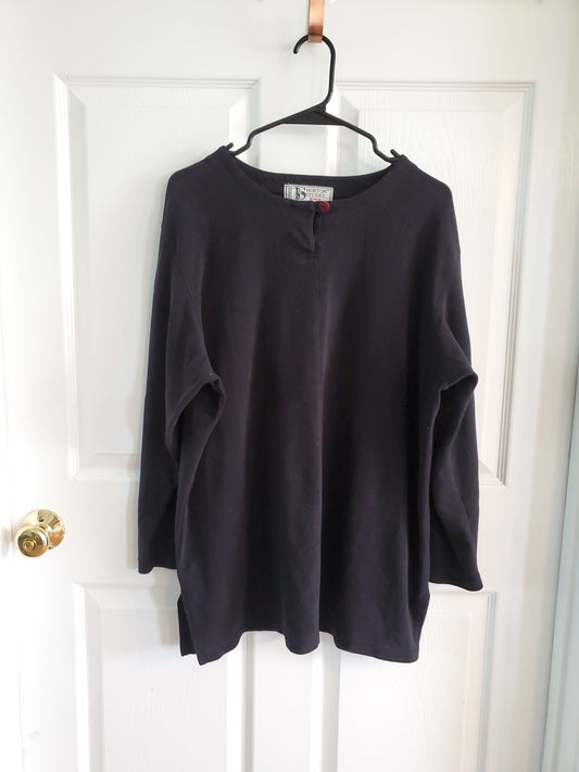 Norton Studio Black Sweatshirt. Size 2XL. #68