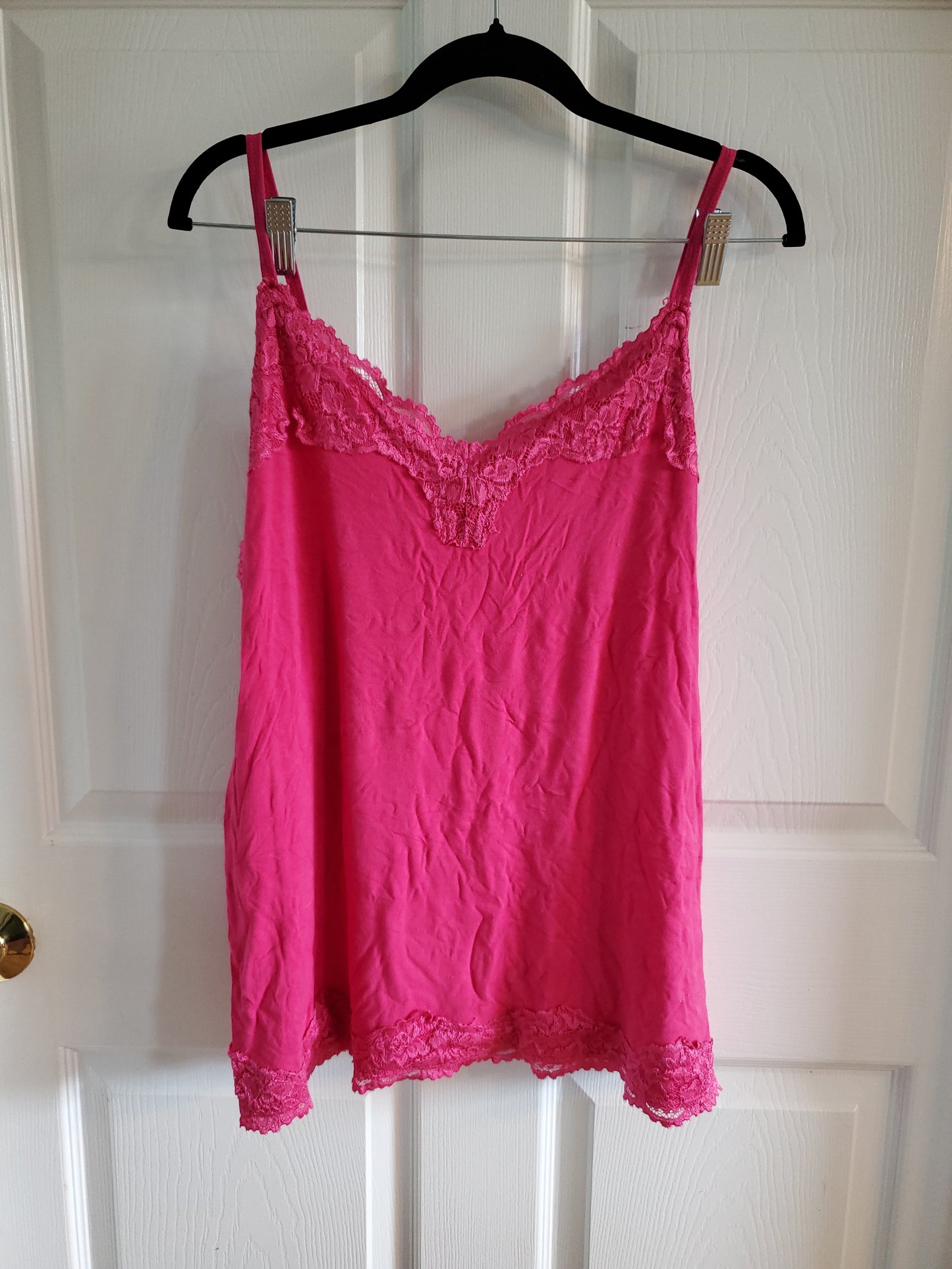 Lane Bryant Pink Lace Tank Top. Size 2XL. #68