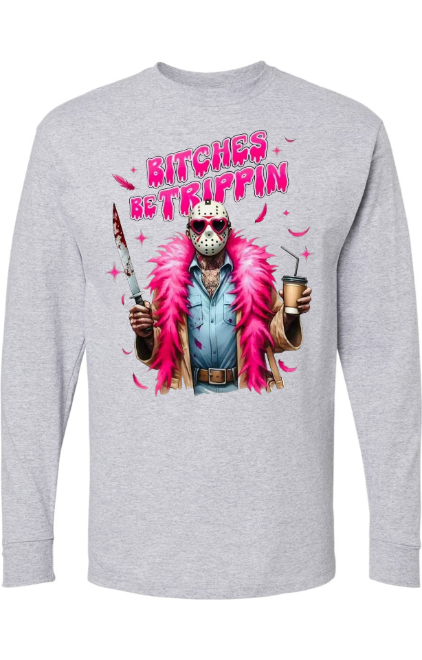 Bitches be trippin Jason Halloween tee