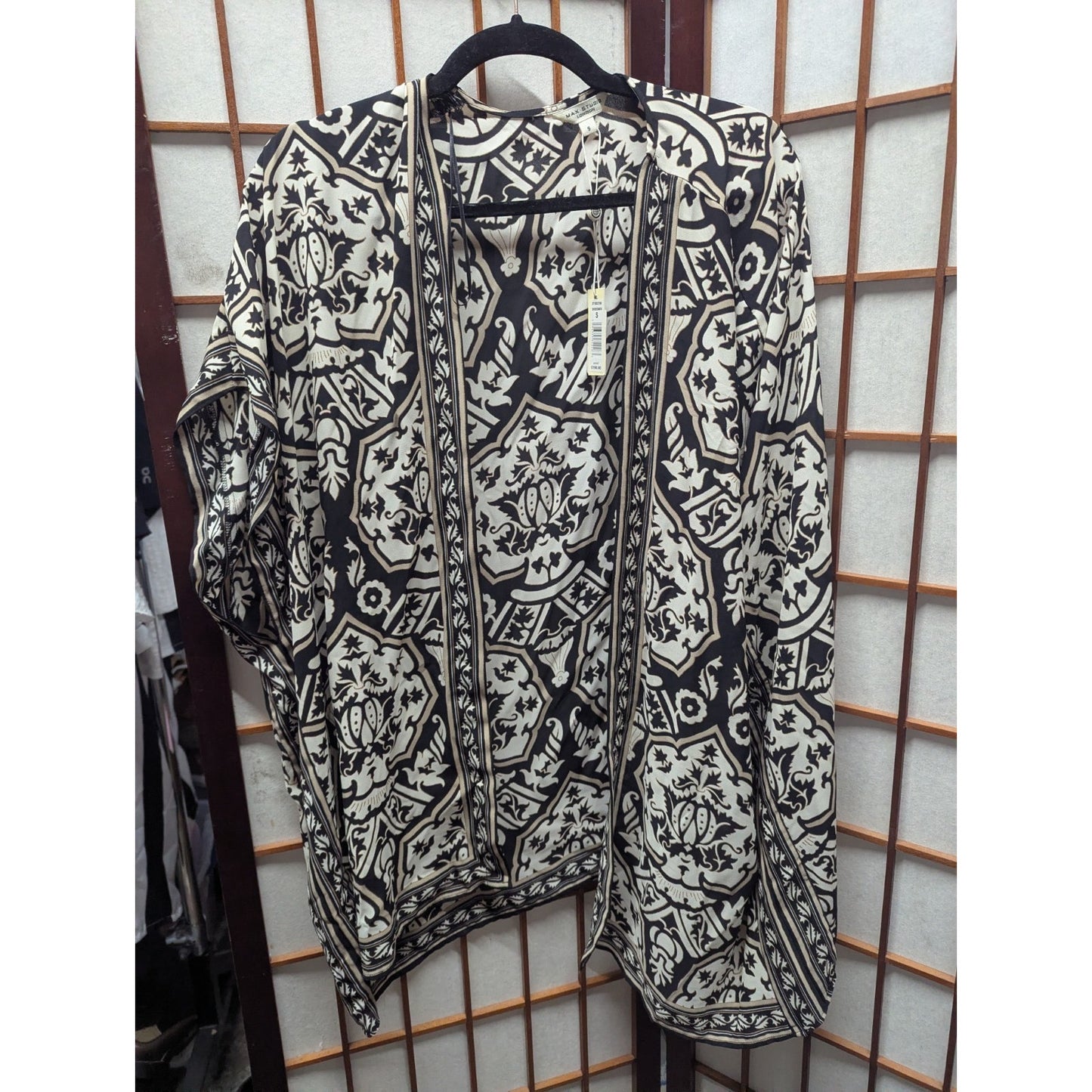 Max Studio London Plus Size S Silky Kimono