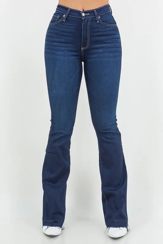 Judy Boot Cut Jean in Dark Denim - Scarlett's Riverside Boutique 