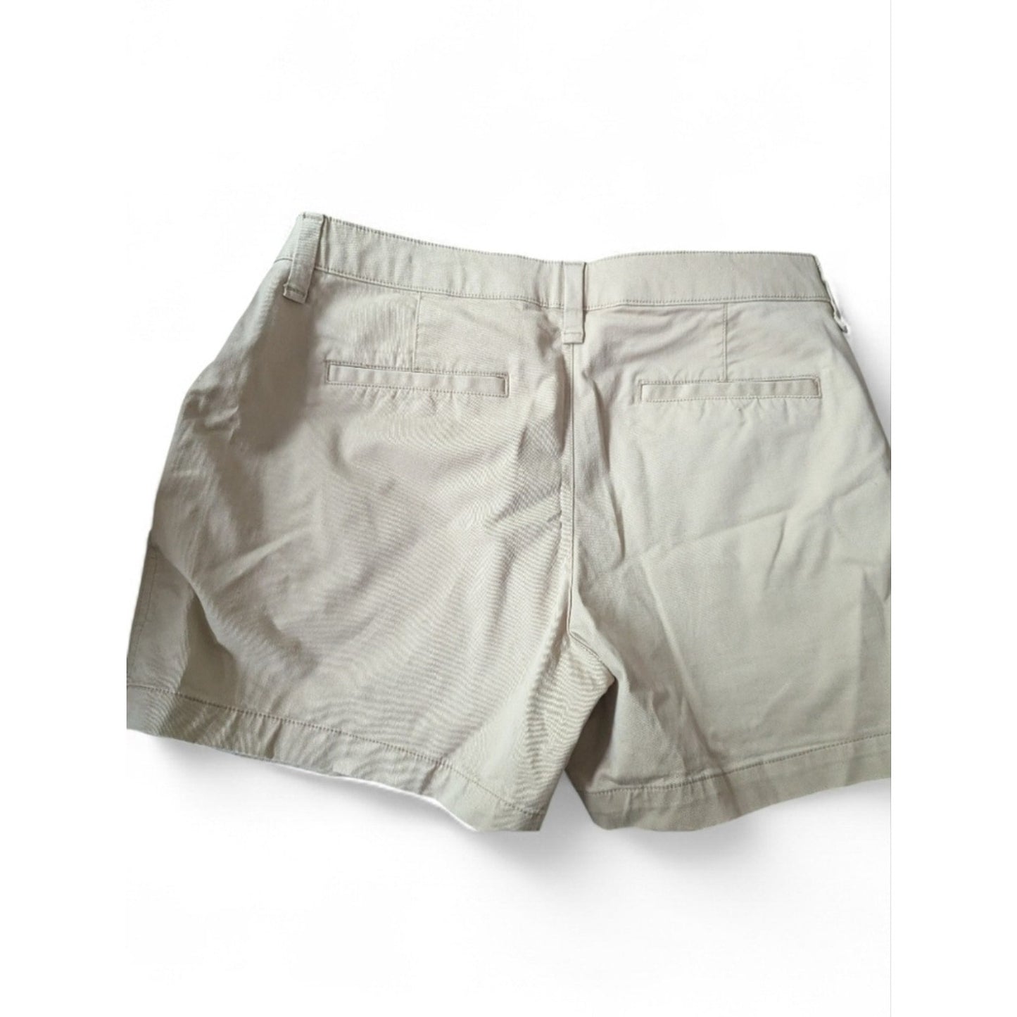 Gap City Short Women’s Size 6 Khaki Beige Chino Casual Flat Front Shorts