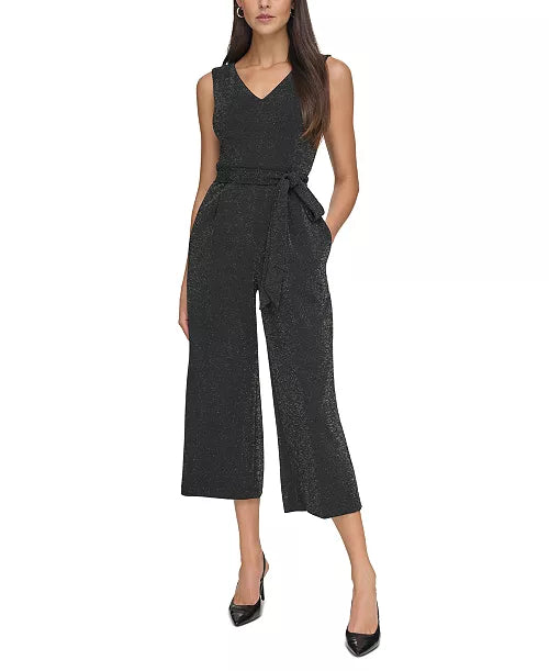 Calvin Klein shimmer jumpsuit. Size 8. RS 77 - Scarlett's Riverside Boutique 