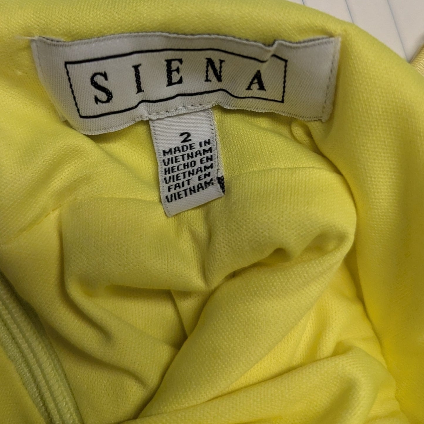 NWT, Siena Sleeveless Sequin A-Line Formal Dress. Size 2 Prom