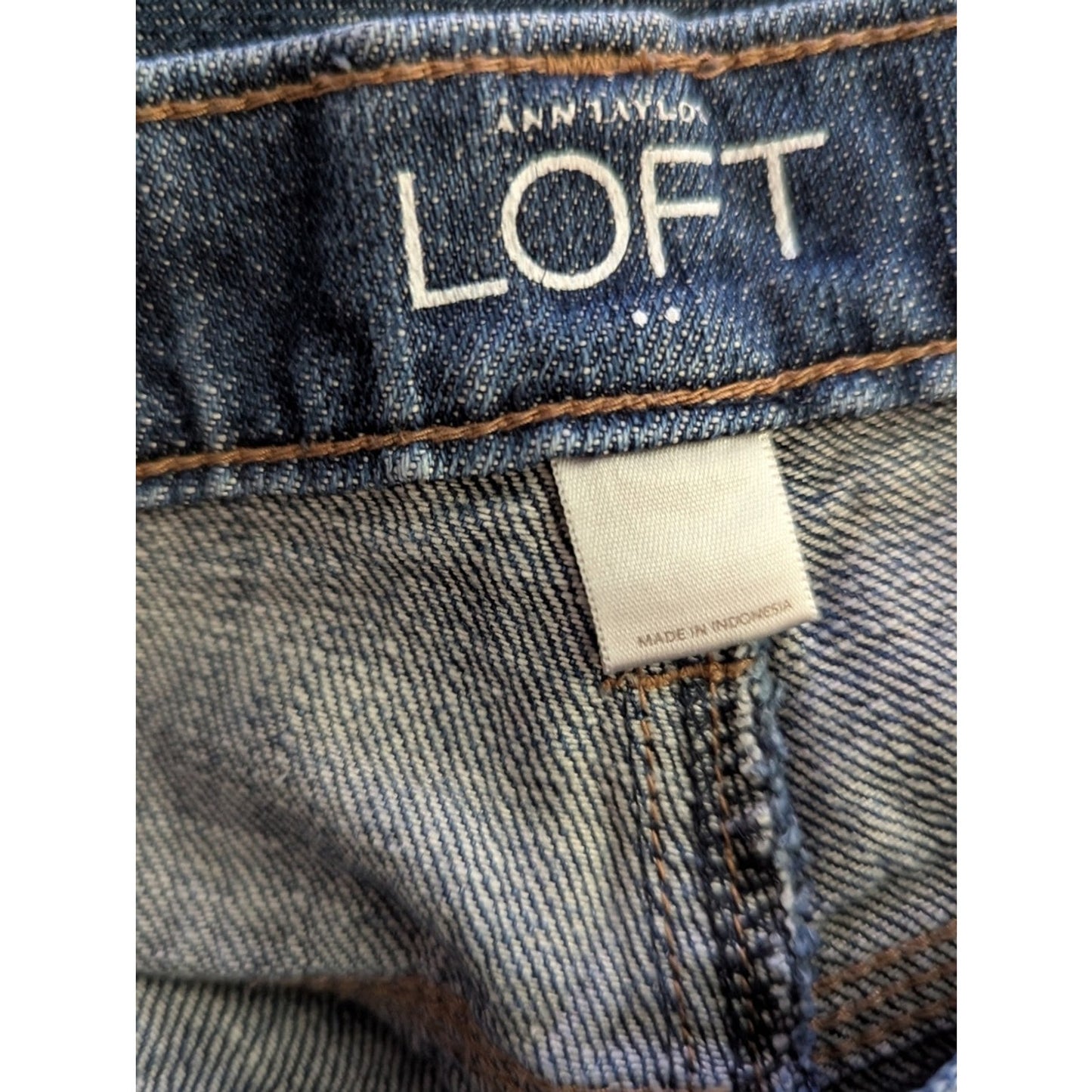 LOFT Boyfriend Jeans in Dark Wash