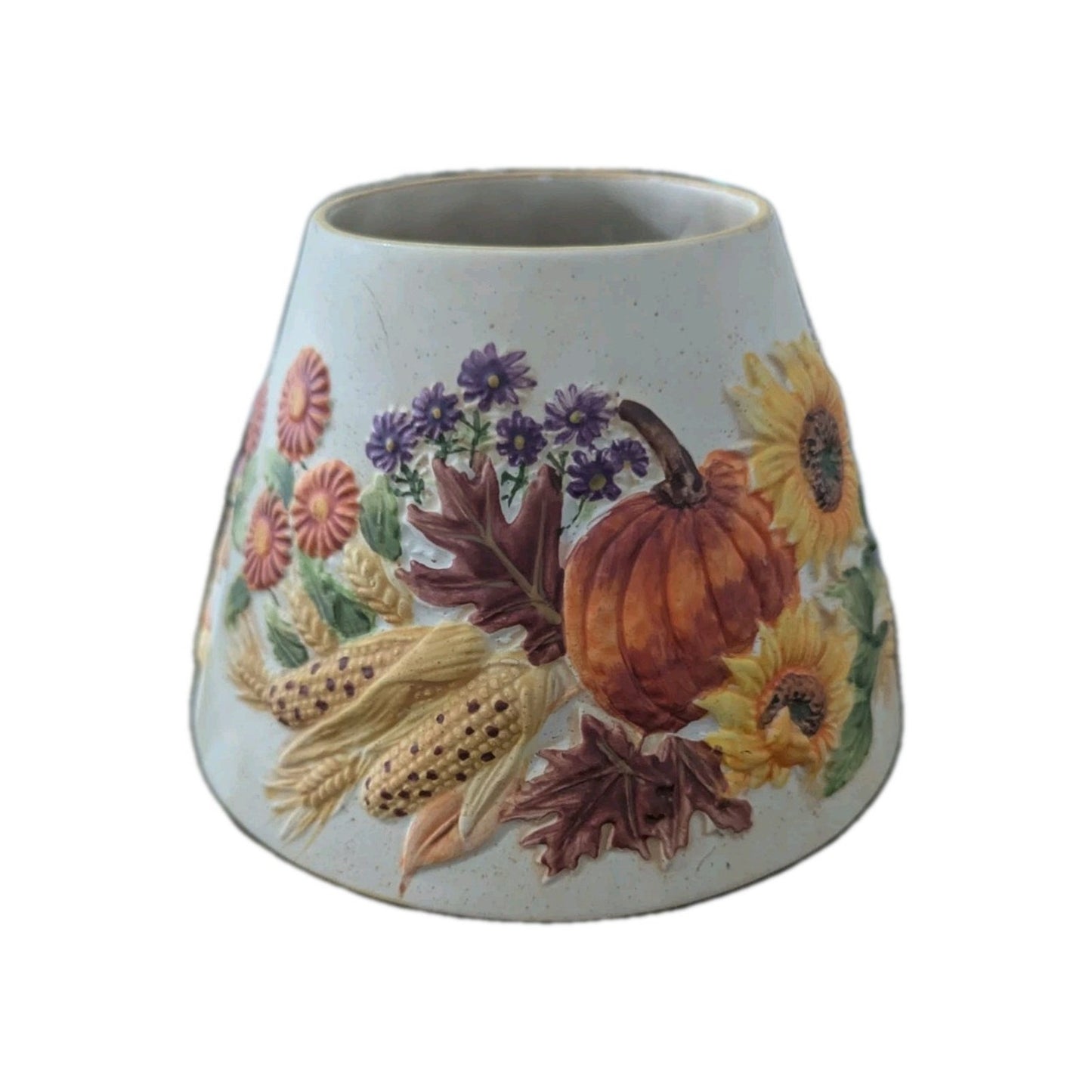 Yankee Candle Jar Shade in the Apple Harvest with Pumpkins