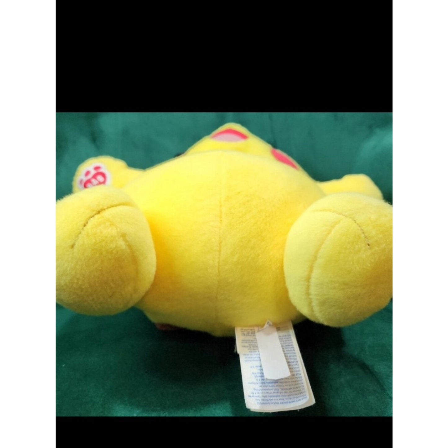 Build-A-Bear Pokémon Pikachu Plush Stuffed Animal Yellow BAB Paw Sound Toy