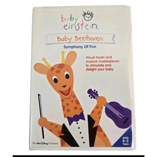 Baby Einstein: Baby Beethoven Symphony Of Fun (2003 DVD)