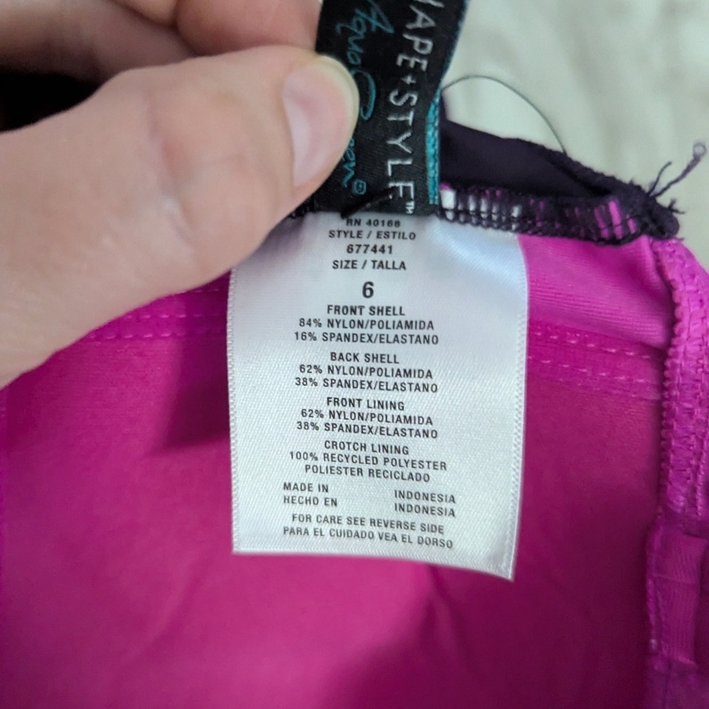 NWT Aqua Green Sweetheart Ombre Full Coverage One Piece Swimsuit Size 6