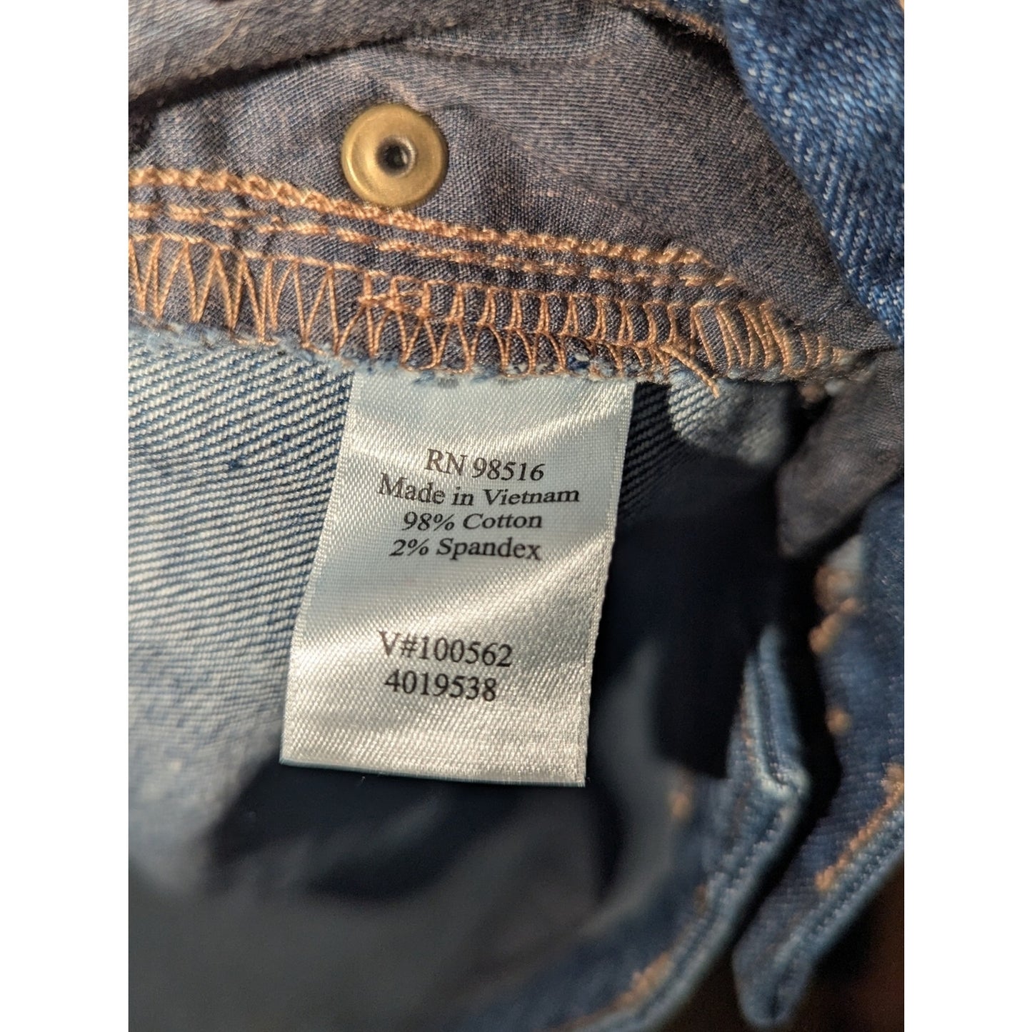 Coldwater Creek Women’s Size 16 Bootcut Jeans Dark Wash Stretch Classic 5 Pocket