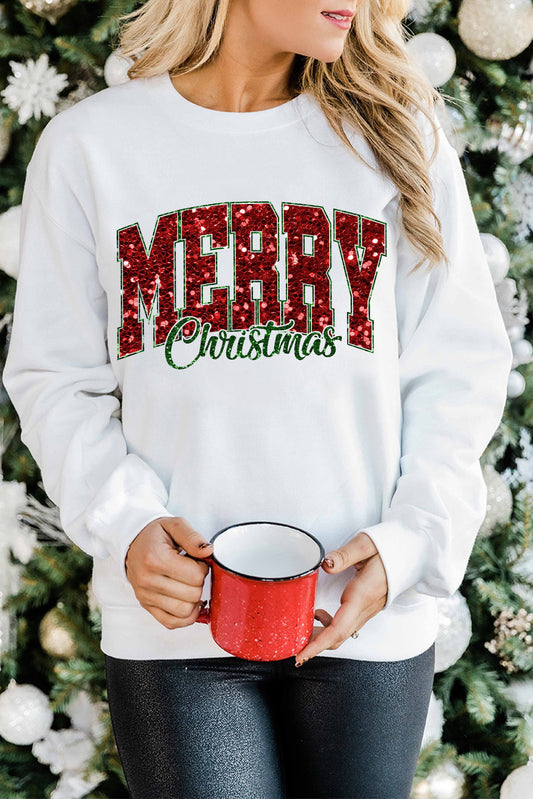 MERRY Christmas Crewneck Pullover Sweatshirt